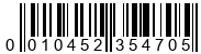Sample barcode